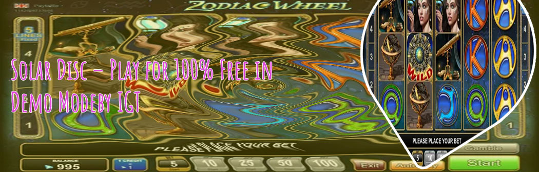 Solar disc slot free play online